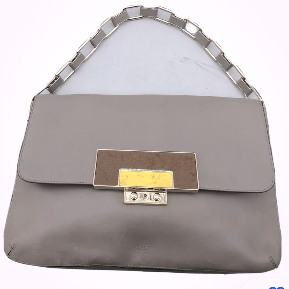 Designer Auth Anya Hindmarch Jackson Shoulder Bag - Beloved by Celebrities - Picture 3 of 11